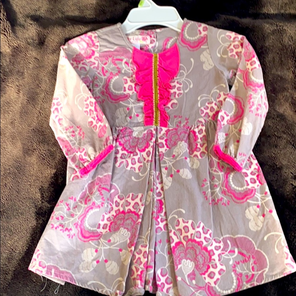 Baby Lulu corduroy dress